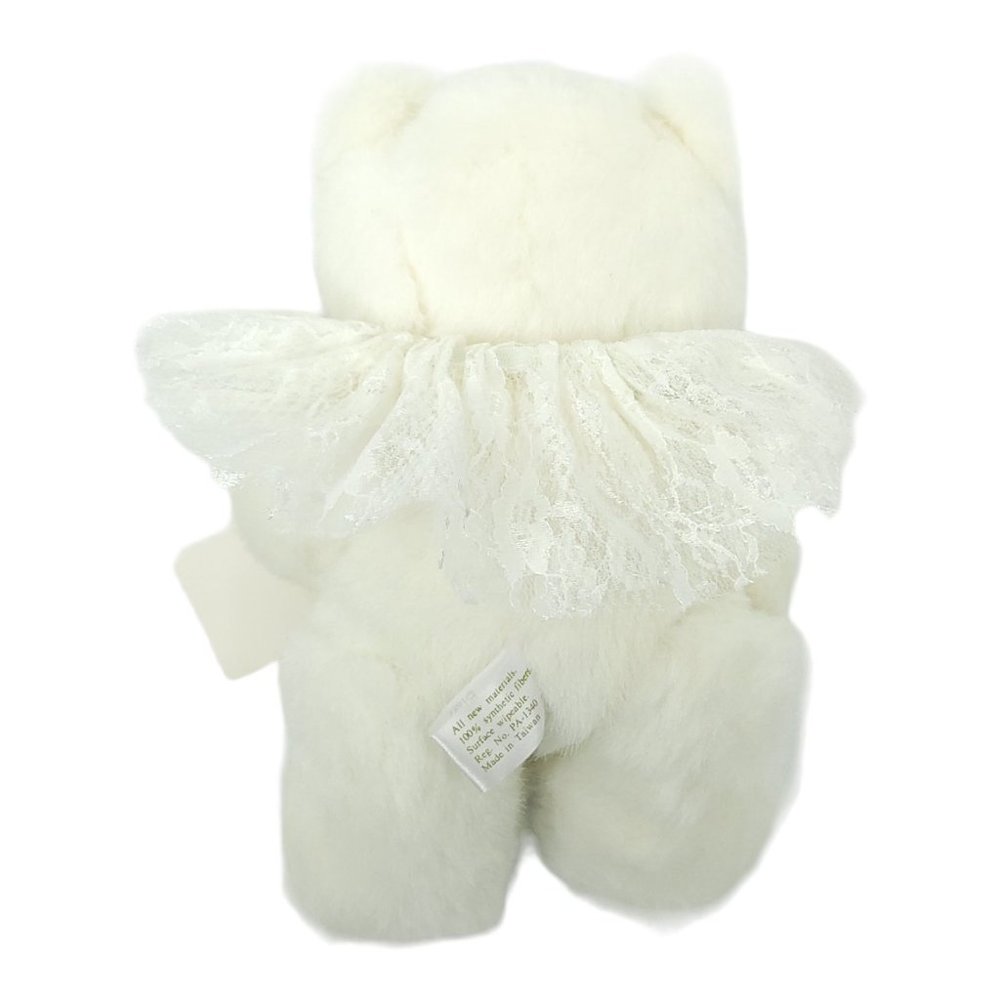 Vintage 1985 Gorham Remembears Teddy Bear Plush Stuffed Animal Toy Lace Collar - Picture 4 of 13